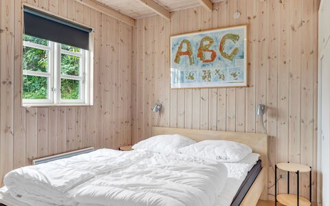 Odlef - 110M to the Fjord: Bedroom, Wood, Bed, Flooring, Floor, Interior Design, Bedding, Bed Sheet, Bed Frame, Furniture