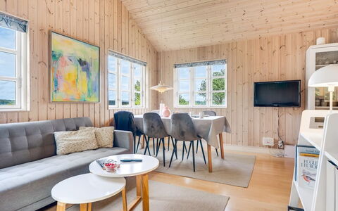 Odlef - 110M to the Fjord: Wood, Interior Design, Furniture, Flooring, Ceiling, Home, Floor, Room, House, Living Room
