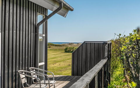 Nomi - 100M from the Sea: Architecture, Land Lot, Composite Material, Porch, Siding, Deck, Plank, Shade, Hardwood, Yard