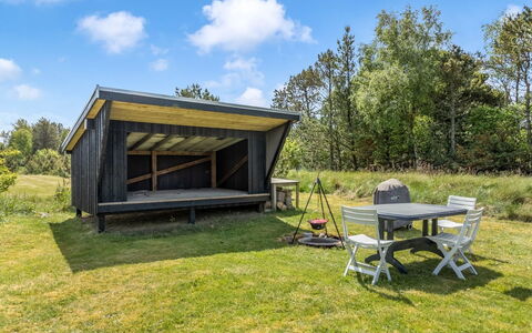 Oddvar - 400M from the Sea: Home, Roof, House, Door, Cottage, Shade, Garden, Groundcover, Porch, Yard