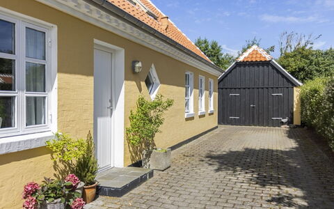 Faik - 1.4Km from the Sea: Home, Roof, House, Door, Cottage, Shade, Garden, Groundcover, Porch, Yard