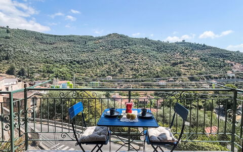 Alessandro: Balcony, Chair, Outdoor Furniture, Outdoor Table, Houseplant, Coffee Table, Fence, Eco Hotel, Kitchen & Dining Room Table, Flowerpot
