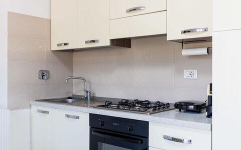 Alessandro: Kitchen, Kitchen Appliance, Major Appliance, Countertop, Cabinetry, Wood, Kitchen Stove, Stove, Home Appliance, Interior Design