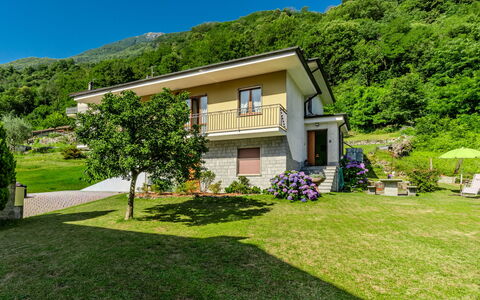 Family Home: Mountainous Landforms, Mountain, Hill, Highland, Hill Station, Rural Area, Mountain Range, Valley, Garden, Lawn