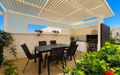 A Casa di Chica: Furniture, Shade, Outdoor Furniture, Ceiling, Patio, Eco Hotel, Chair, Garden, Balcony, Outdoor Table