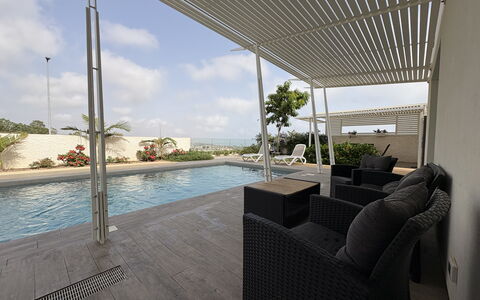 A Casa di Chica: Outdoor Furniture, Swimming Pool, Resort, Shade, Chair, Sunlounger, Eco Hotel, Patio, Balcony, Houseplant