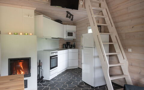Virtaan Virtavilla: Apartment, Balcony, Condominium, Fence, Outdoor Furniture