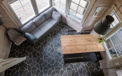 Virtaan Virtavilla: Apartment, Balcony, Condominium, Fence, Outdoor Furniture