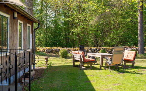 Extorp: Furniture, Garden, Cottage, Spring, Backyard, Outdoor Furniture, Chair, Woodland, Yard, Lawn