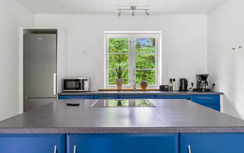 Falka - 30Km from the Sea: Flooring, Kitchen, Wood, Countertop, Interior Design, Floor, Kitchen Sink, Cabinetry, Home, Kitchen Appliance