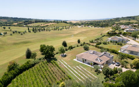 La Sorgente: Plain, Landscape, Land Lot, Grassland, Plantation, Field, Rural Area, Agriculture, Bird'S-Eye View