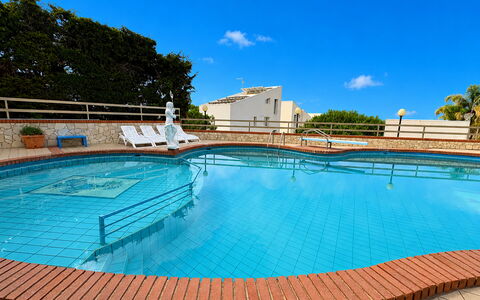 Villa Sole Mare: Swimming Pool, Outdoor Furniture, Resort, Shade, Leisure, Thermae, Hotel, Eco Hotel, Wood Stain, Leisure Centre