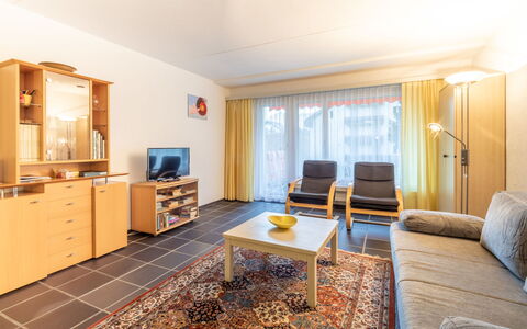 Val Signina 3-28: Interior Design, Flooring, Ceiling, Floor, Room, Couch, Furniture, Living Room, Apartment
