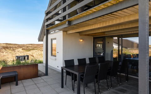 Flugha - 190M from the Sea: Furniture, Sea, Chair, Shade, Balcony, Outdoor Furniture, Eco Hotel, Coast, Deck, Wood Stain