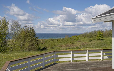 Adelinde - 300M from the Sea: Furniture, Sea, Chair, Shade, Balcony, Outdoor Furniture, Eco Hotel, Coast, Deck, Wood Stain