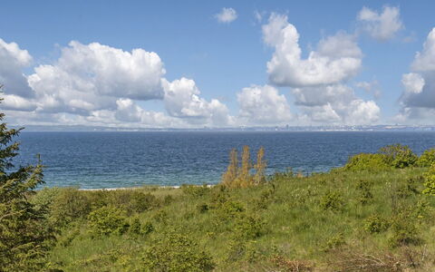 Adelinde - 300M from the Sea: Furniture, Sea, Chair, Shade, Balcony, Outdoor Furniture, Eco Hotel, Coast, Deck, Wood Stain