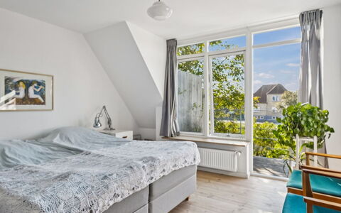 Frænde - 500M from the Sea: Interior Design, Wood, Bedroom, Flooring, Floor, Ceiling, Furniture, Bed, Bed Sheet, Bedding