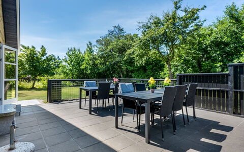 Ulv - from the Sea: Furniture, Outdoor Furniture, Chair, Outdoor Table, Shade, Garden, Kitchen & Dining Room Table, Deck, Hardwood, Fence
