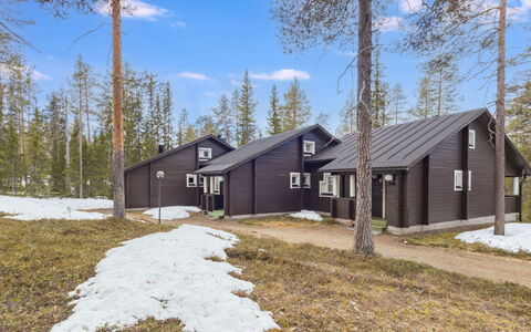 Veramukka B1: Home, Cottage, Roof, Siding, Slope, Freezing, Larch, Winter