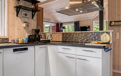 Ferdine - from the Sea: Kitchen, Wood, Major Appliance, Countertop, Kitchen Appliance, Interior Design, Plumbing Fixture, Flooring, Cabinetry, Sink