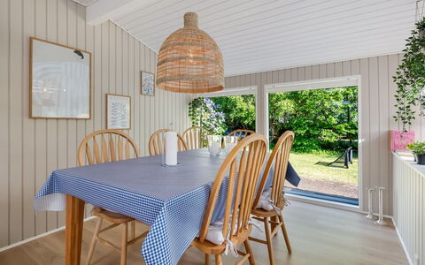 Skuli - 300M from the Sea: Wood, Interior Design, Furniture, Ceiling, Flooring, Floor, Chair, Home, Kitchen & Dining Room Table, Dining Room