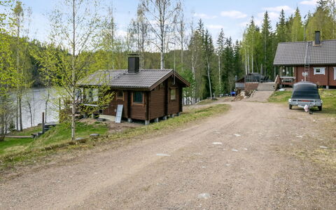 Villa Kaidanjylhä: Sky, Furniture, Wood, Outdoor Furniture, Table, Chair, Cloud, Outdoor Table, Hardwood, Plank