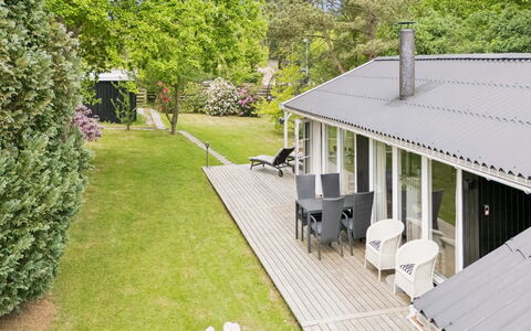 Stig - 1.1Km from the Sea: House, Porch, Home, Shrub, Roof, Cottage, Shade, Door, Deck, Garden