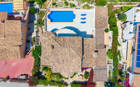 Bougainvillea: Residential Area, Aerial Photography, Bird'S-Eye View, Swimming Pool, Estate, Resort, Recreation, Villa, Resort Town, Suburb