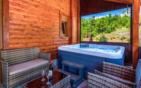 Plitvička Jezera: Wood Stain, Resort, Hardwood, Eco Hotel, Swimming Pool, Log Cabin, Hotel, Wood Flooring, Plank, Deck
