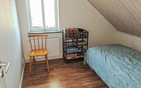 Lövekulle: Floor, Flooring, Furniture, Wood Flooring, Interior Design, Wood, Bedroom, Room, Bed, Home