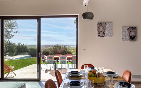 Villa Maddalena: Furniture, Interior Design, Chair, Home, Table, Kitchen & Dining Room Table, Flooring, Living Room, Wood Stain, Ceiling