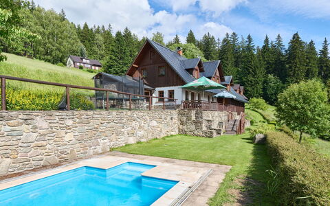 Penzion Exnar: Cottage, Roof, Estate, Garden, Farmhouse, Eco Hotel, Landscaping, Yard, Villa, Lawn