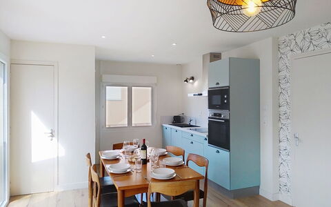 Dolce Vita: Furniture, Interior Design, Flooring, Floor, Light Fixture, Wood, Ceiling, Countertop, Room, Kitchen