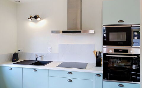 Dolce Vita: Kitchen, Kitchen Appliance, Countertop, Cabinetry, Major Appliance, Kitchen Stove, Stove, Gas Stove, Interior Design, Home Appliance