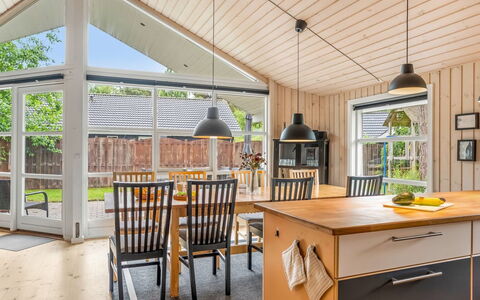 Sissa - 700M from the Sea: Wood, Interior Design, Ceiling, Flooring, Furniture, Light Fixture, Floor, Chair, Kitchen & Dining Room Table, Kitchen