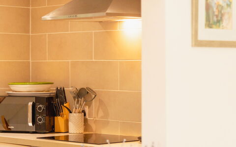Stonecrop: Wall, Interior Design, Kitchen, Wood, Flooring, Kitchen Appliance, Ceiling, Countertop, Home Appliance