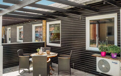 Heloise - 900M from the Sea: Wood, Furniture, Interior Design, Outdoor Furniture, Chair, Porch, Outdoor Table, Wood Stain, Hardwood, Deck
