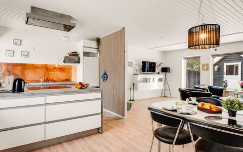 Heloise - 900M from the Sea: Interior Design, Wood, Furniture, Kitchen, Ceiling, Countertop, Flooring, Floor, Room, Chair