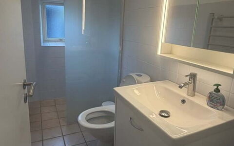 Sibyll - 1Km from the Sea: Bathroom Sink, Bathroom, Plumbing Fixture, Floor, Flooring, Sink, Interior Design, Toilet, Plumbing, Tap