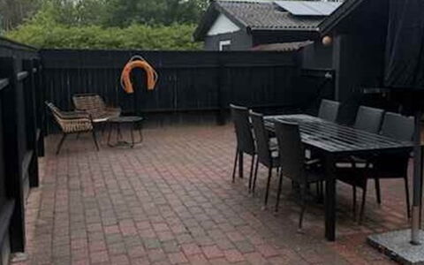 Sibyll - 1Km from the Sea: Furniture, Outdoor Furniture, Chair, Outdoor Table, Deck, Backyard, Shade, Wood Stain, Hardwood, Yard