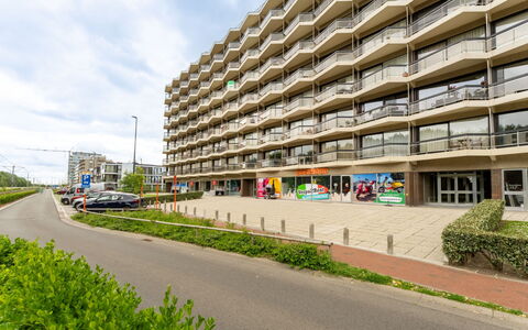 Poseidon: Building, Apartment, Architecture, Condominium, Commercial Building, Metropolitan Area, Mixed-Use, Parking
