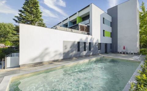 Gárdonyi Garden: Composite Material, Swimming Pool, Design, Daylighting