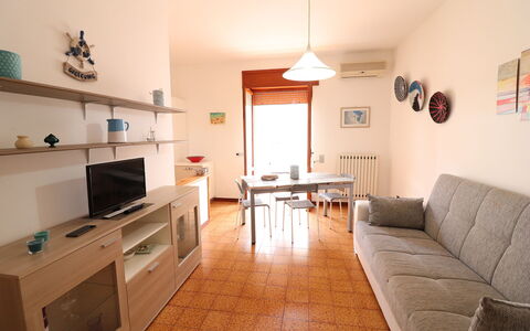 Margherita: Furniture, Interior Design, Flooring, Wood, Floor, Room, Living Room, Table, Couch, Picture Frame