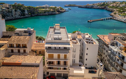 Near the Sea: City, Apartment, Summer, Residential Area, Human Settlement, Coast, Sea, Condominium, Balcony, Resort Town