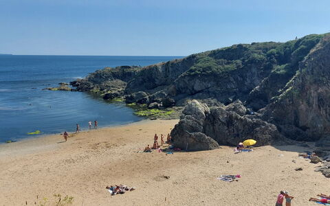 La Sardinerie de la Crique de Porsac'H: Body Of Water, Coast, Beach, Coastal And Oceanic Landforms, Sea, Rock, Shore, Summer, Headland, Terrain
