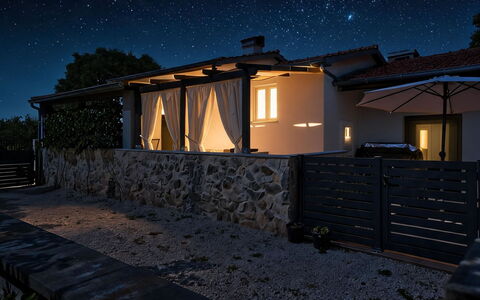 Nadalina: Home, Cottage, Night, Evening, Villa, Balcony, Dusk, Security Lighting