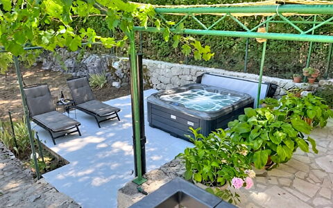 Orba: Swimming Pool, Composite Material, Shade, Garden, Backyard, Flowerpot, Outdoor Furniture, Leisure, Landscaping, Chair