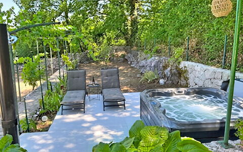 Orba: Garden, Shrub, Rock, Furniture, Outdoor Furniture, Backyard, Flowerpot, Chair, Landscaping