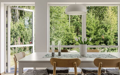 Paradiset 2: Interior Design, Apartment, Balcony, Hardwood, Wood Stain, Wood Flooring, Handrail, Daylighting, Hotel, Penthouse Apartment