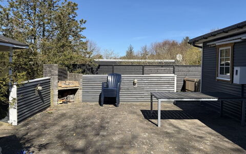 Haley - 380M from the Sea: Wood, Siding, Home, Cottage, Shade, Backyard, Outdoor Furniture, Yard, Garden, Concrete